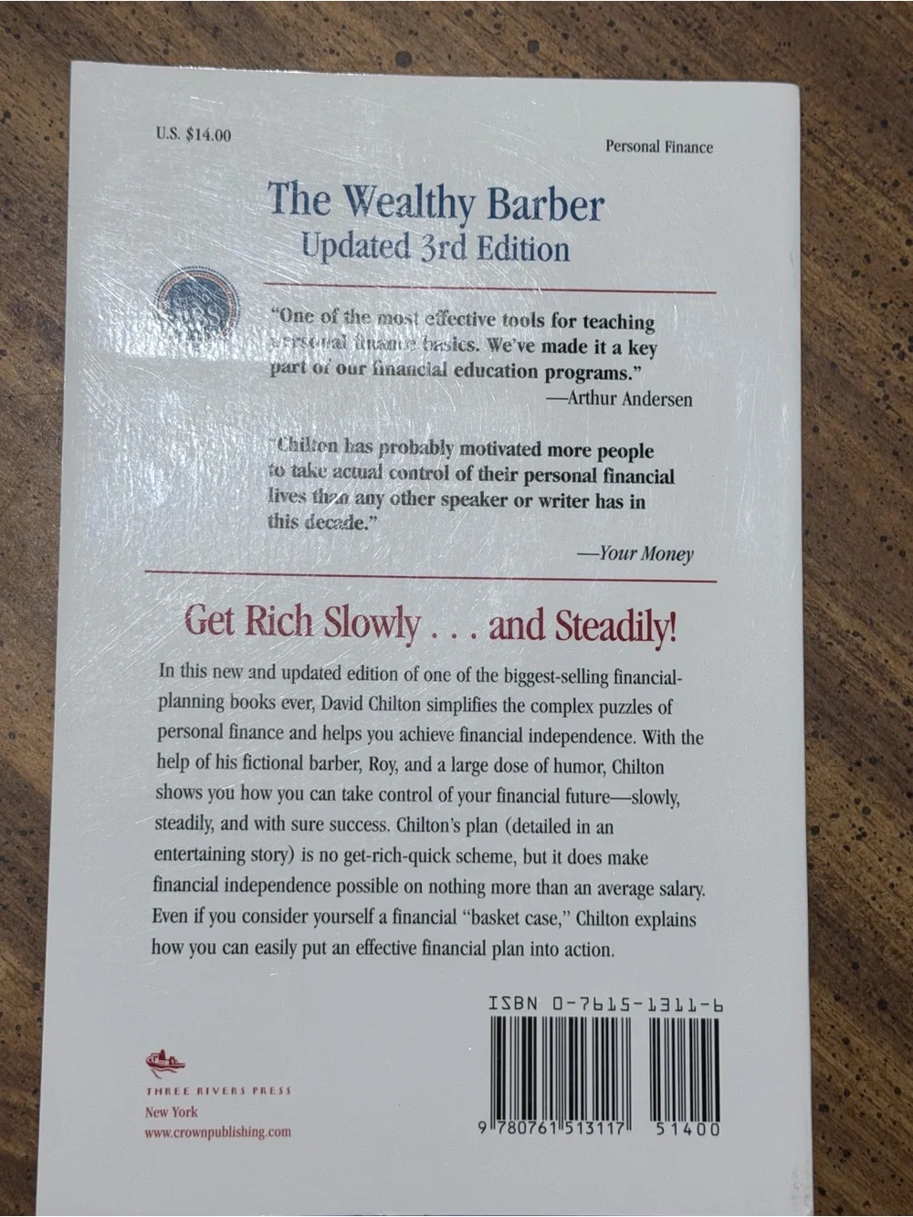 The Wealthy Barber - White Cover - Picture 4 of 6